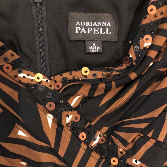 Adrianna Papell sleeveless dress - Picture 3 of 5